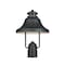 Designers Fountain Bayport Dark Sky 1-Light Bronze Steel Line Voltage Outdoor Weather Resistant Post Light 31336-BZ - alternate 1